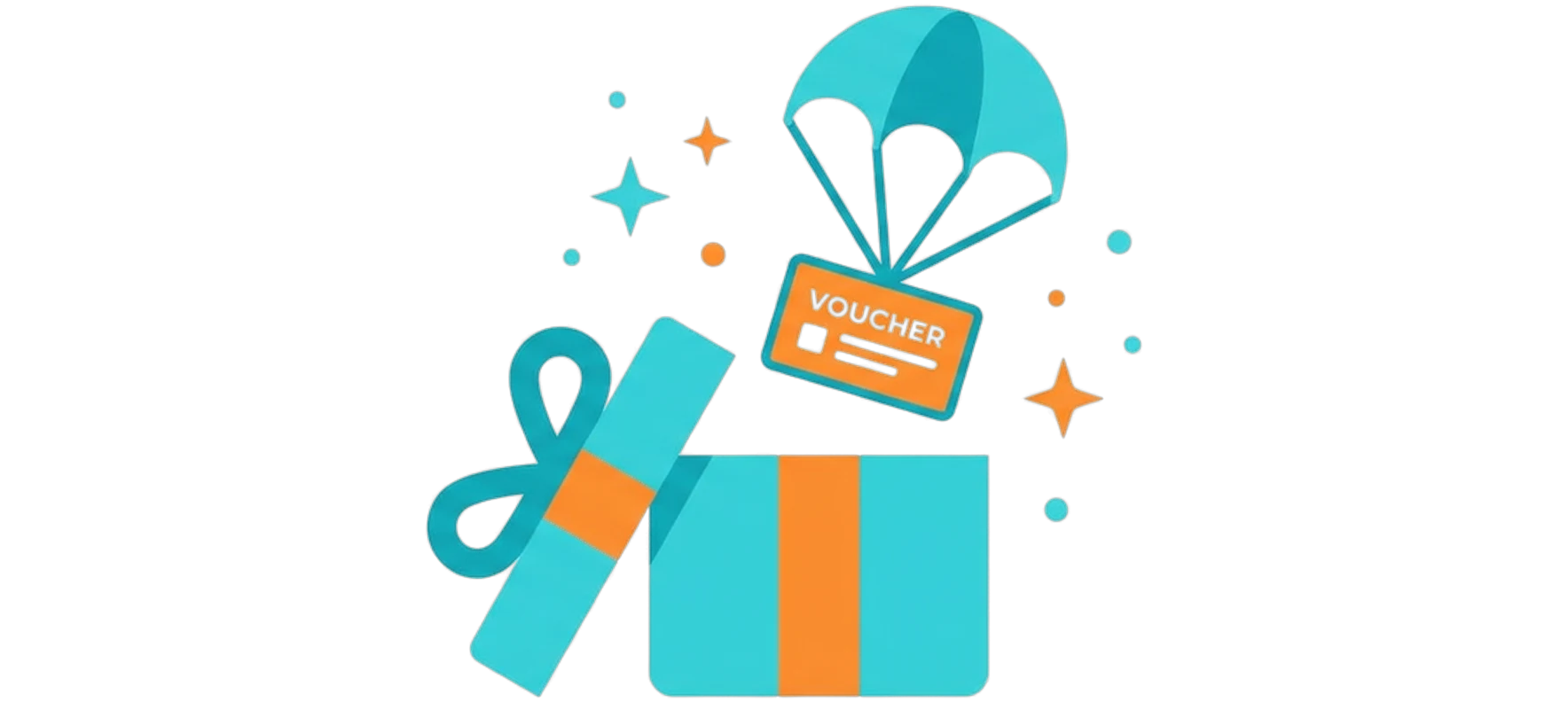 Cadeauboxen bij de aankoop van een tandemparachutesprong bij Skydive Venlo